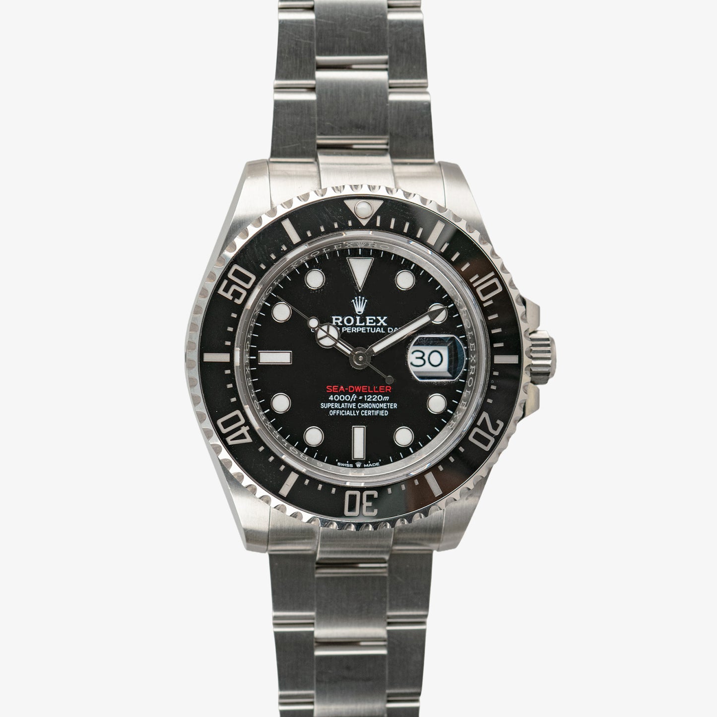 Rolex Sea-Dweller 126600 "Single Red" Black Automatic 43mm