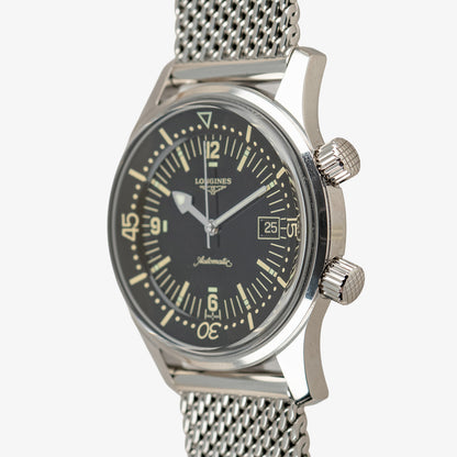 Longines Legend Diver Automatic Black Dial 42mm