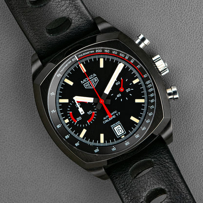TAG Heuer Monza Calibre 17 Automatic Black Dial 42mm