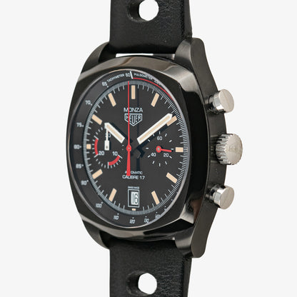 TAG Heuer Monza Calibre 17 Automatic Black Dial 42mm