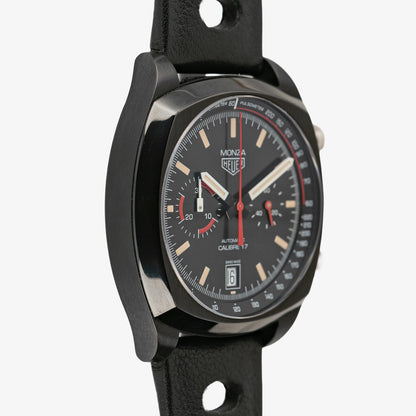 TAG Heuer Monza Calibre 17 Automatic Black Dial 42mm