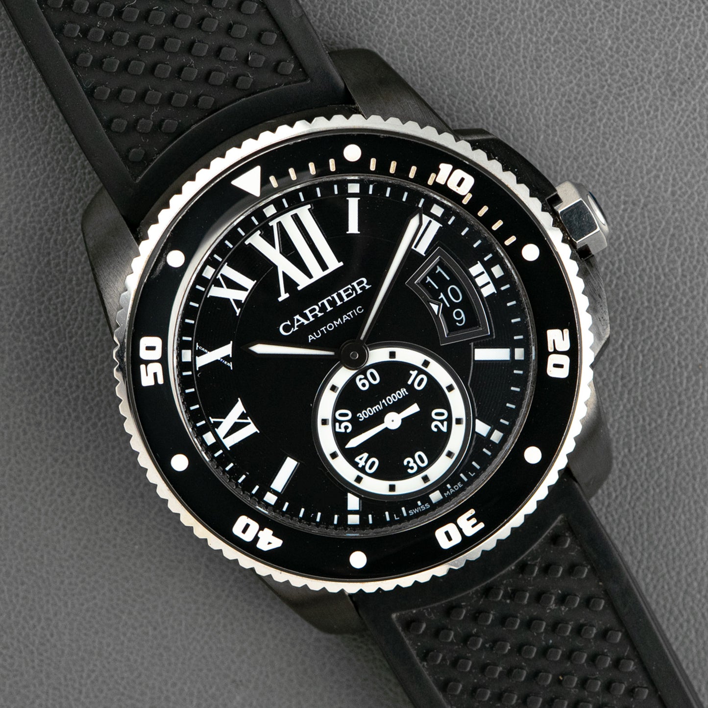 Cartier Calibre de Cartier Diver ADLC Black Dial 42mm