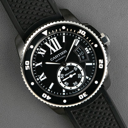 Cartier Calibre de Cartier Diver ADLC Black Dial 42mm