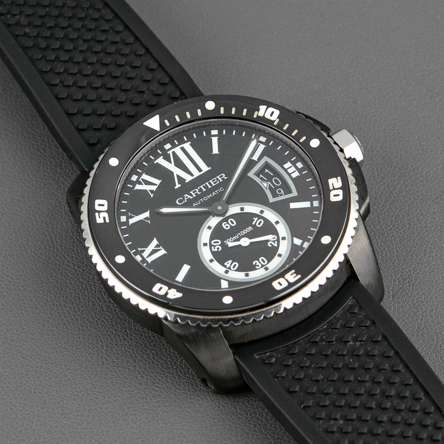Cartier Calibre de Cartier Diver ADLC Black Dial 42mm