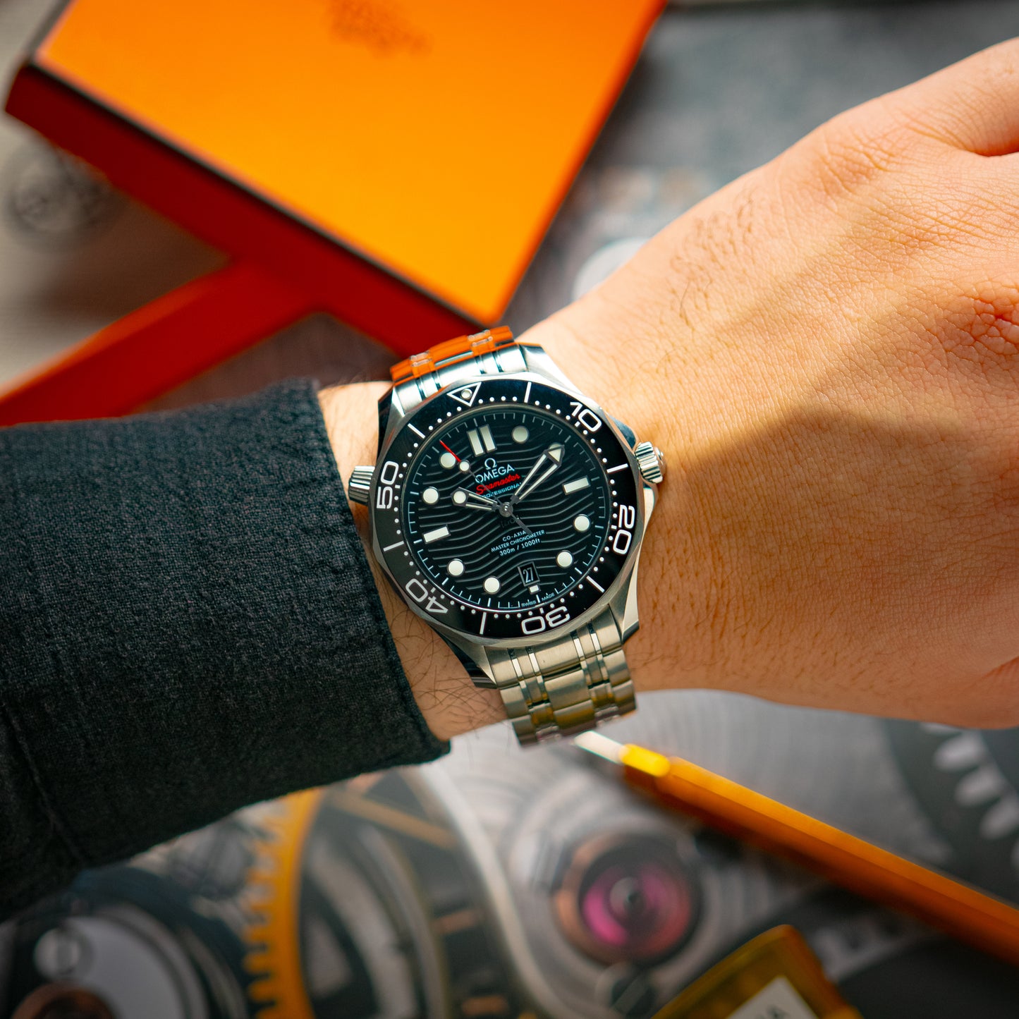 Omega Seamaster Diver 300M Co-Axial Automatic Black 42mm