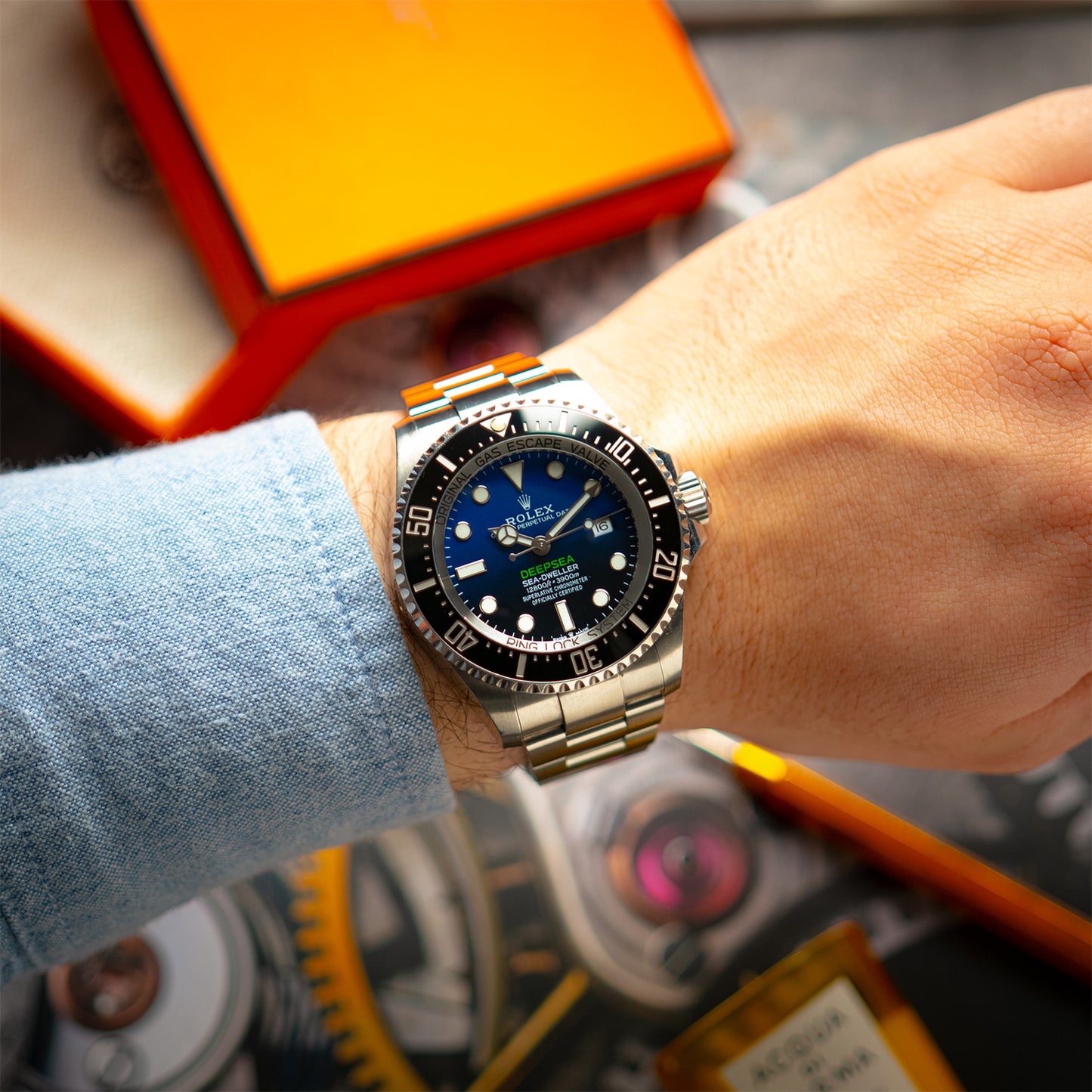 Rolex Sea-Dweller Deepsea 126660 D-Blue "James Cameron" 44mm