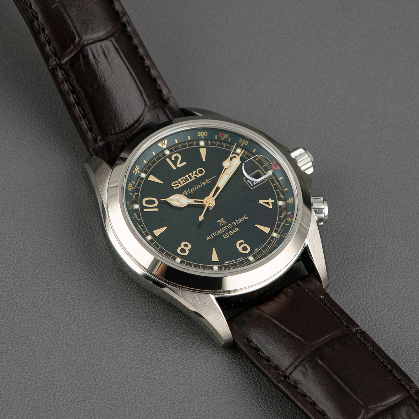 Seiko Prospex Alpinist "3 Days" Green Dial 39.5mm