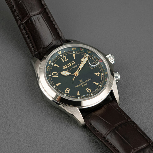 Seiko Prospex Alpinist "3 Days" Green Dial 39.5mm