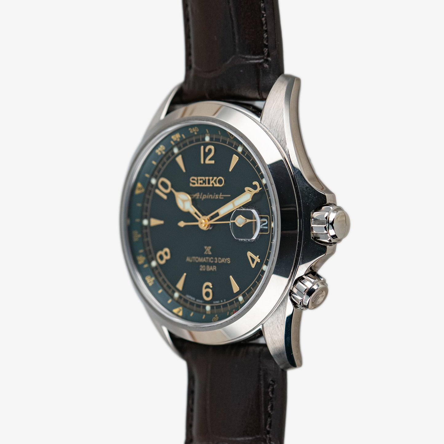 Seiko Prospex Alpinist "3 Days" Green Dial 39.5mm