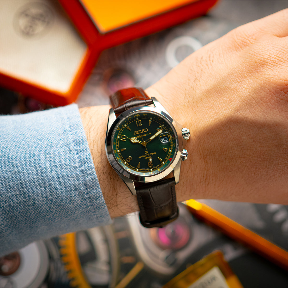 Seiko Prospex Alpinist "3 Days" Green Dial 39.5mm – LOFT