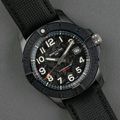 Breitling Avenger Automatic Night Mission Black Carbon Dial 42mm