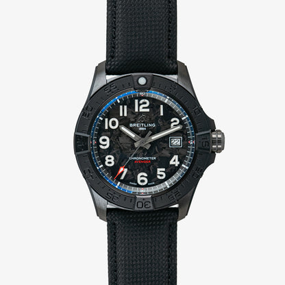Breitling Avenger Automatic Night Mission Black Carbon Dial 42mm
