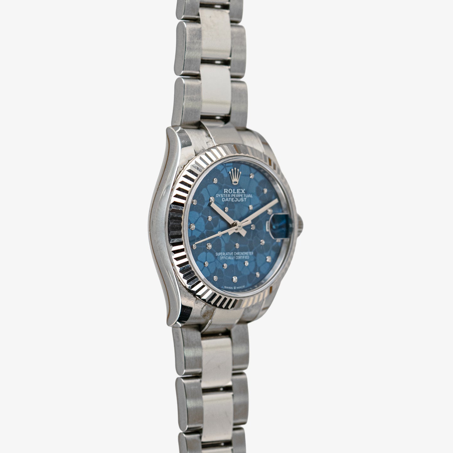 Rolex Datejust 31 278274 Blue Floral Diamond Dial 31mm