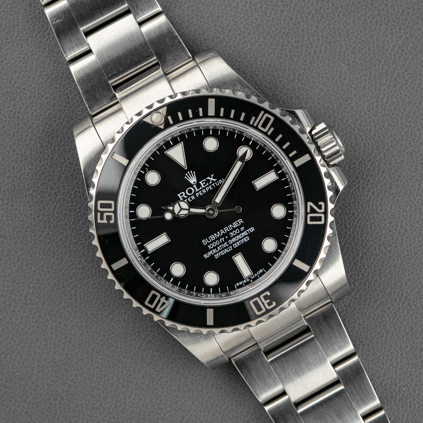 Rolex Submariner 114060 Automatic No Date 40mm