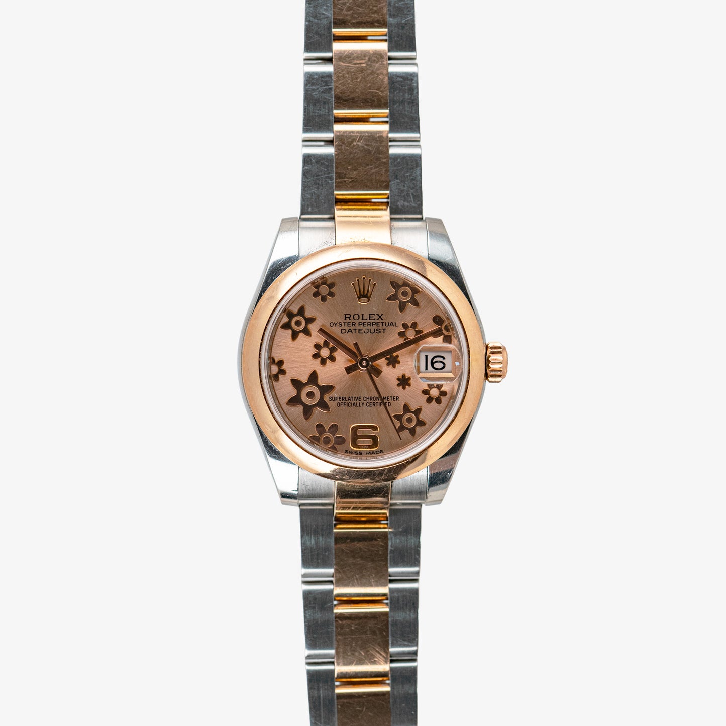 Rolex Datejust 31 178241 Pink Floral Dial Everose 31mm