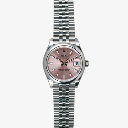 Rolex Datejust 31 278240 Smooth Bezel Pink Dial 31mm
