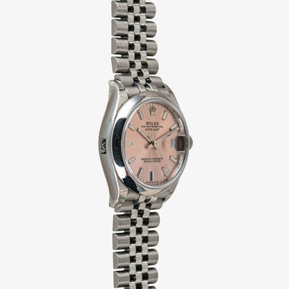 Rolex Datejust 31 278240 Smooth Bezel Pink Dial 31mm