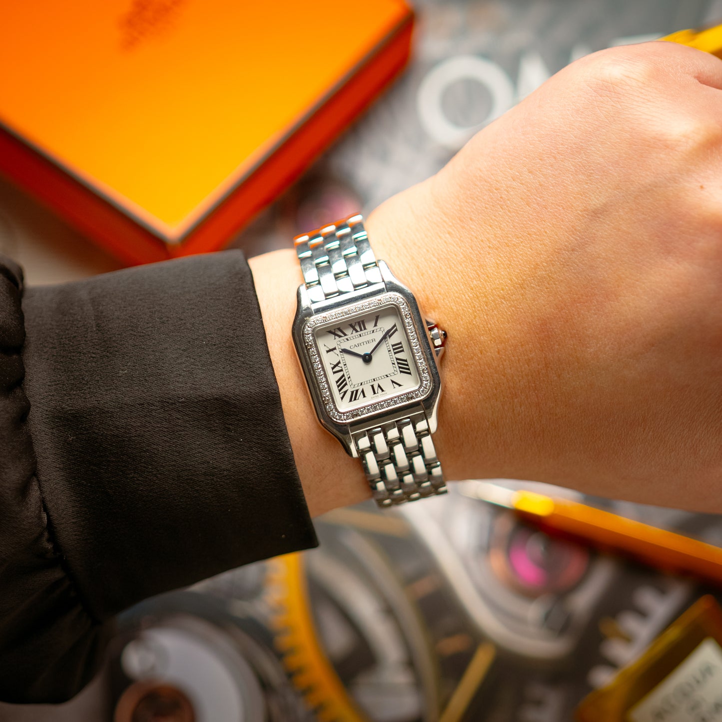 Cartier Panthère de Cartier Medium Diamonds 27mm