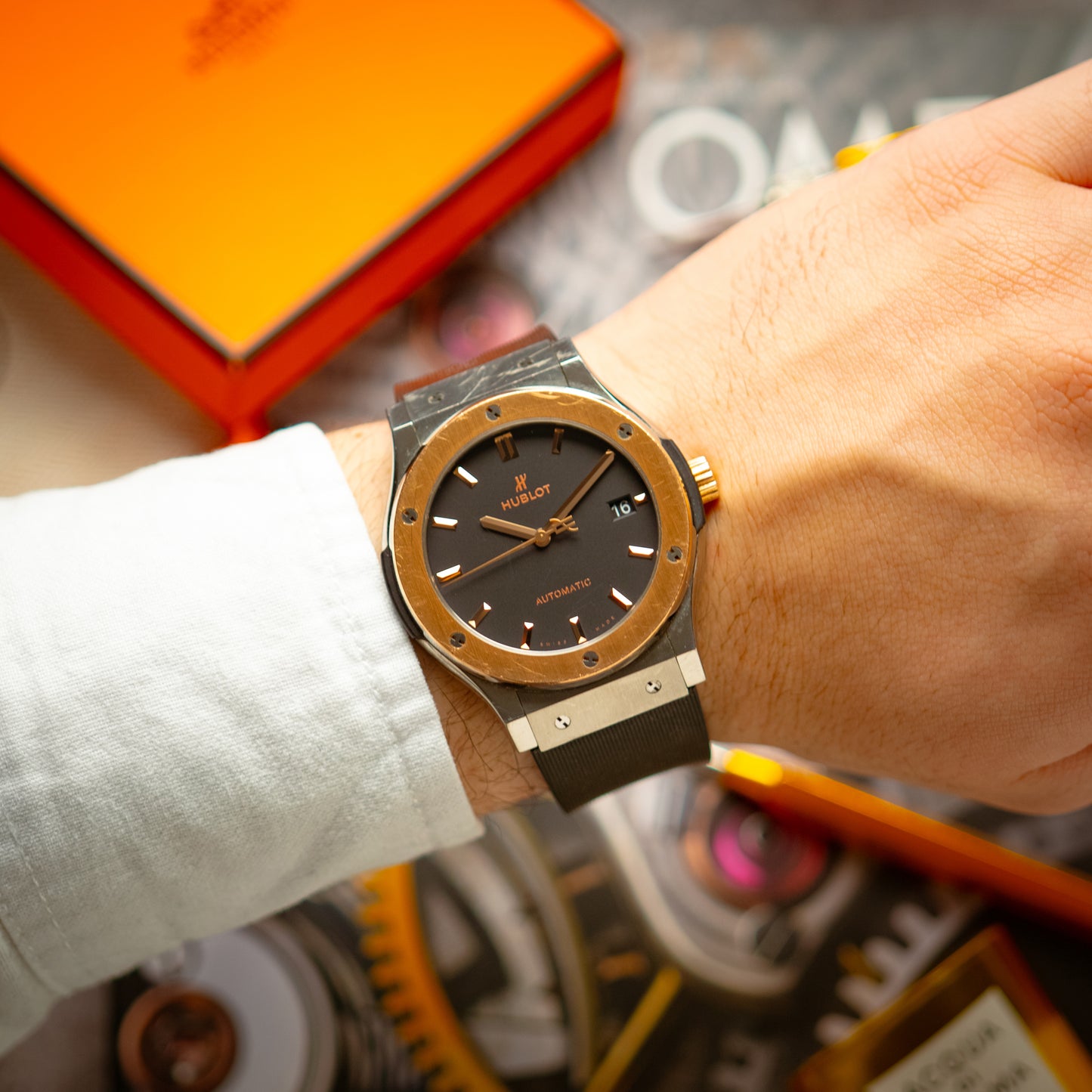 Hublot Classic Fusion Titanium King Gold Automatic 45mm