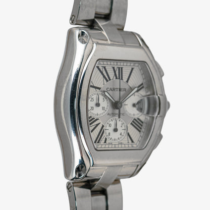 Cartier Roadster 2618 Chronograph XL Silver Dial 43mm