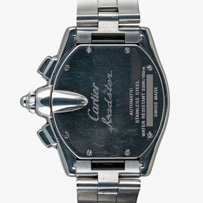 Cartier Roadster 2618 Chronograph XL Silver Dial 43mm