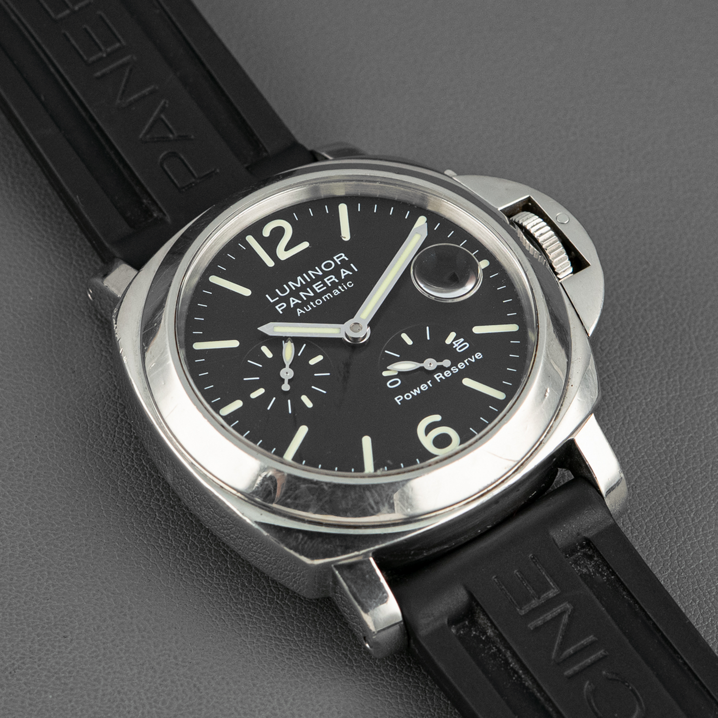 Panerai Luminor PAM 90 Power Reserve Automatic Acciaio 44 mm
