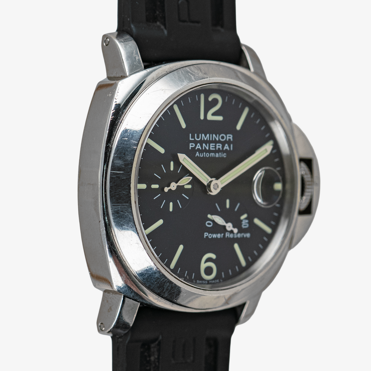 Panerai Luminor PAM 90 Power Reserve Automatic Acciaio 44 mm