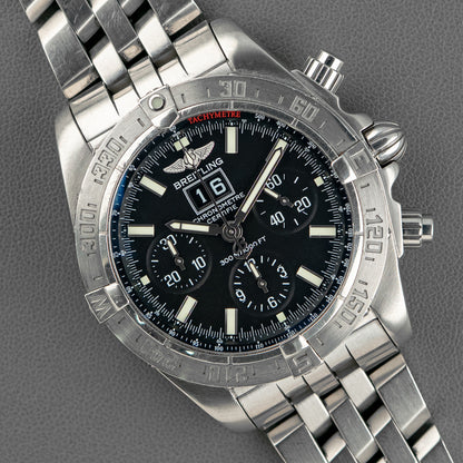 Breitling Chronomat Blackbird A44359 Big Date 44mm