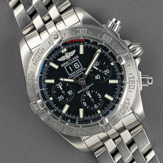 Breitling Chronomat Blackbird A44359 Big Date 44mm