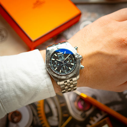 Breitling Chronomat Blackbird A44359 Big Date 44mm