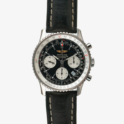 Breitling Navitimer A23322 Chronograph Black Calf 42mm