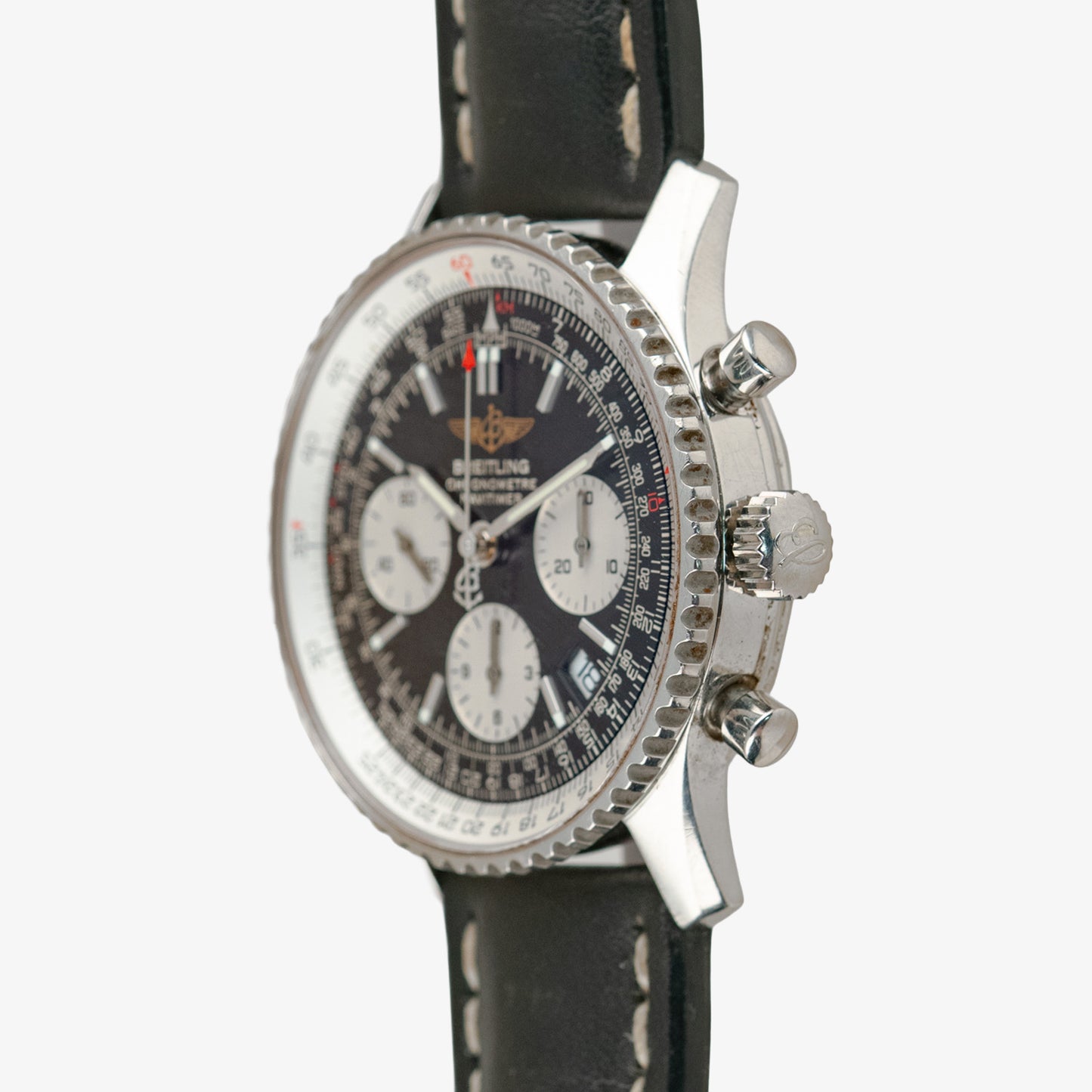 Breitling Navitimer A23322 Chronograph Black Calf 42mm