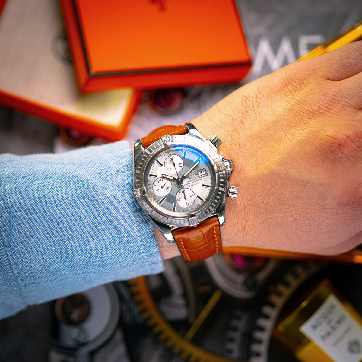 Breitling Chronomat Evolution Automatic Chronograph 43.7mm