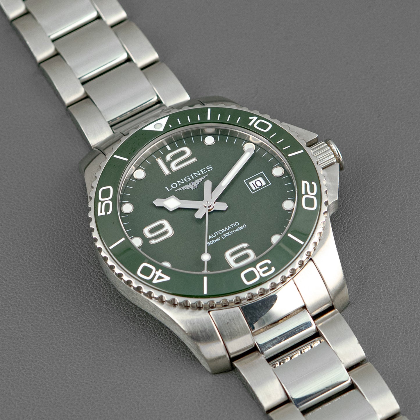 Longines HydroConquest Automatic Green Dial and Bezel 43mm