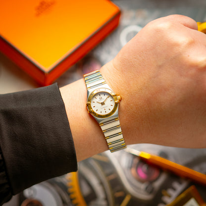 Omega Constellation Mini Steel Yellow Gold 22.5mm