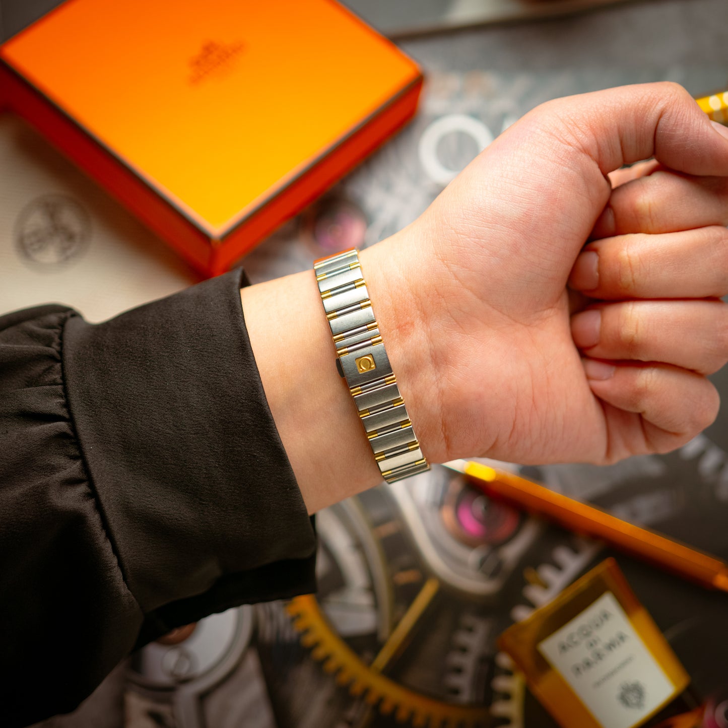 Omega Constellation Mini Steel Yellow Gold 22.5mm