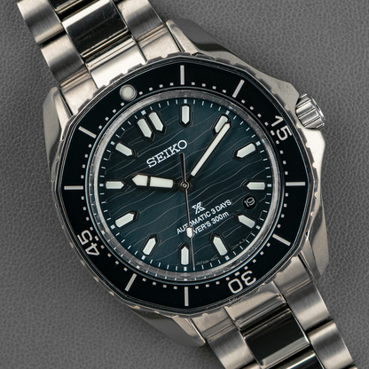 Seiko Prospex Diver's 300m Automatic 3 Days Blue Dial 45mm