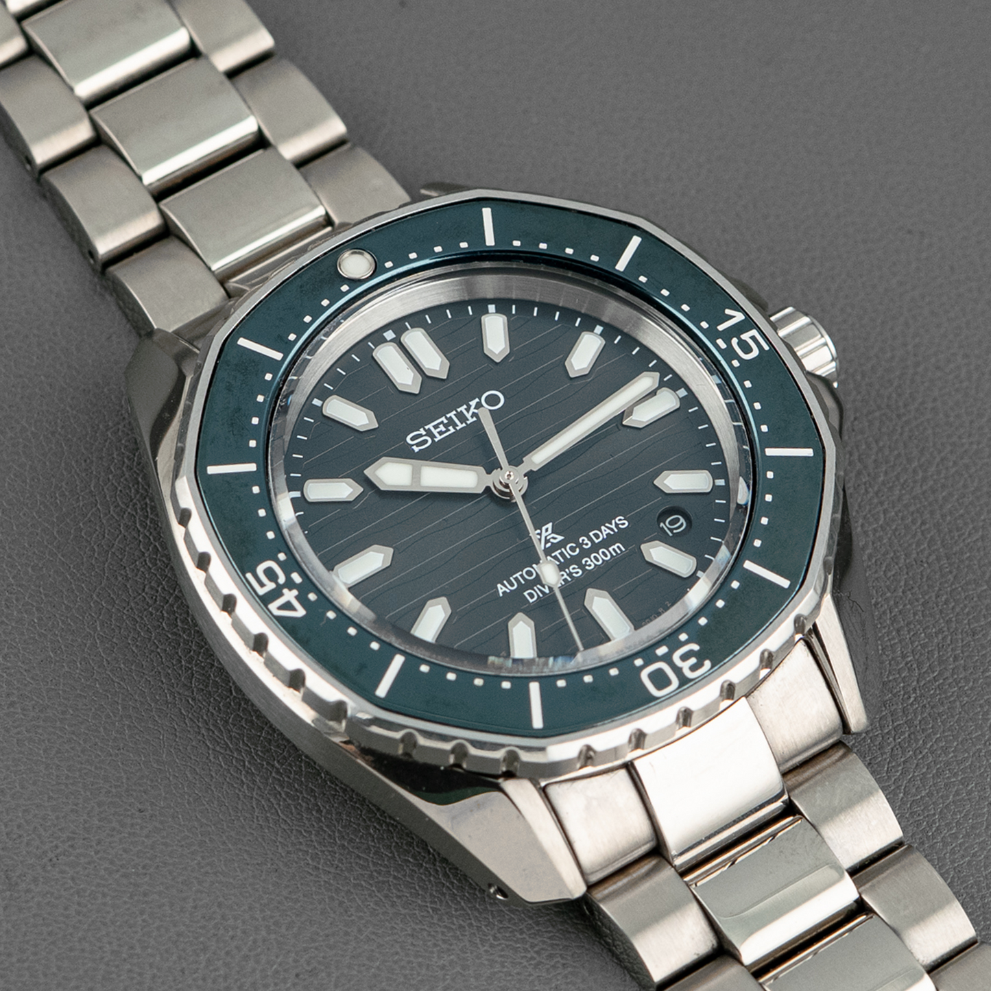 Seiko Prospex Diver's 300m Automatic 3 Days Blue Dial 45mm