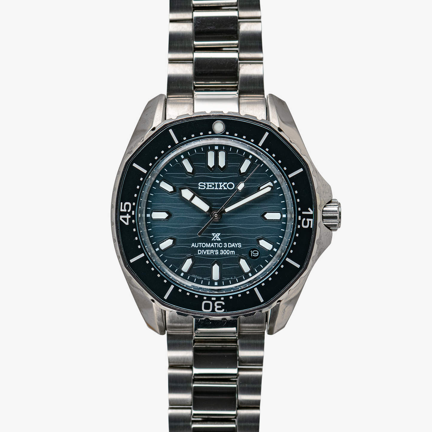 Seiko Prospex Diver's 300m Automatic 3 Days Blue Dial 45mm