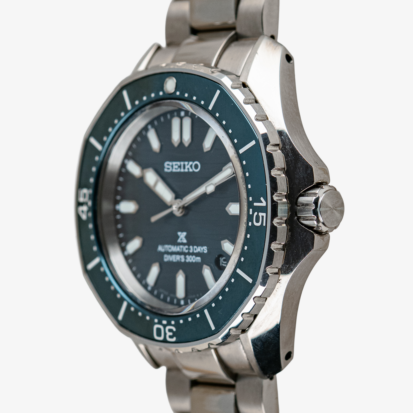Seiko Prospex Diver's 300m Automatic 3 Days Blue Dial 45mm