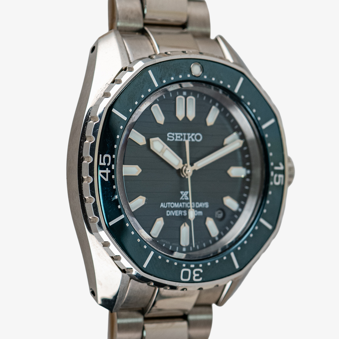 Seiko Prospex Diver's 300m Automatic 3 Days Blue Dial 45mm