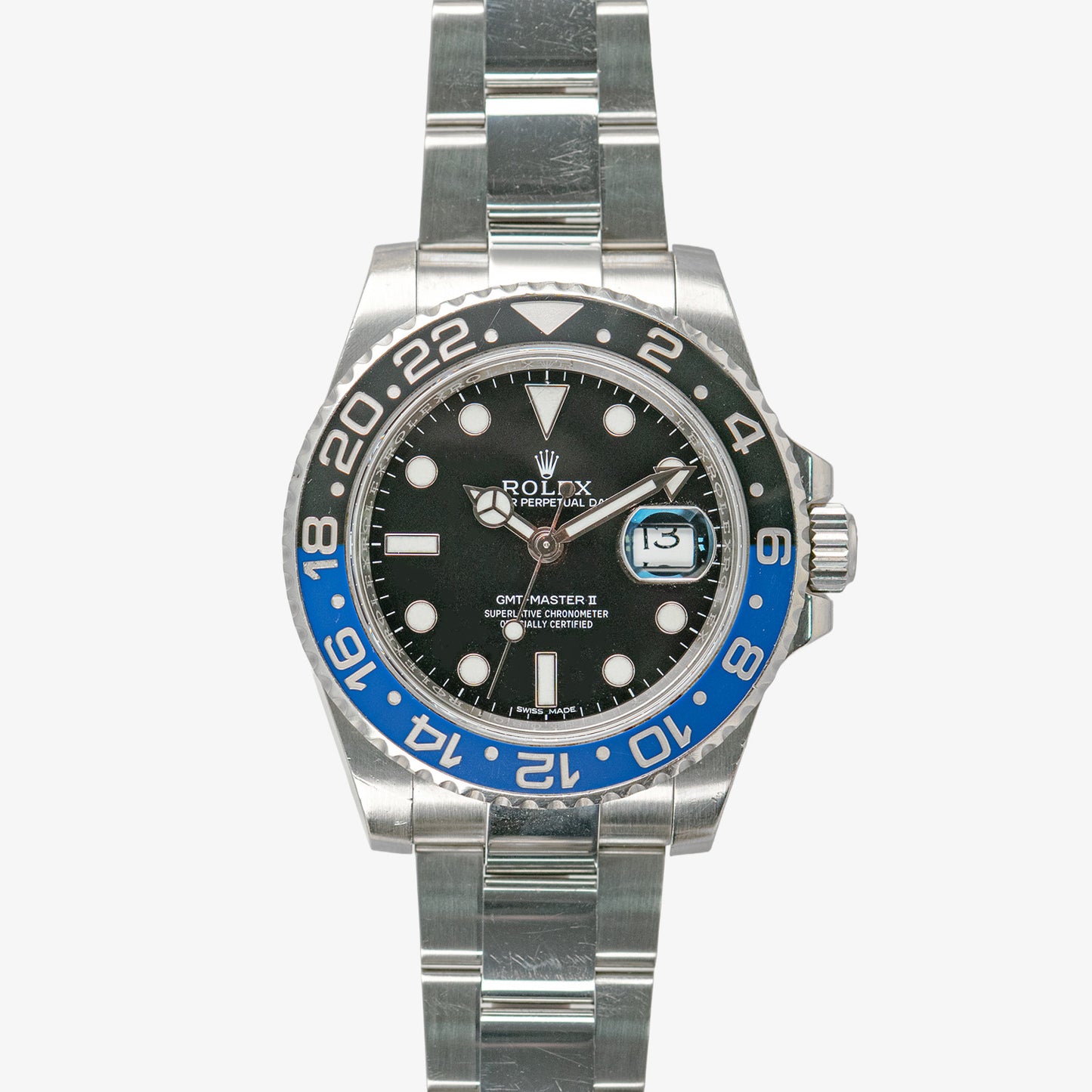 Rolex GMT-Master II 116710BLNR "Batman" Blue Black 40mm