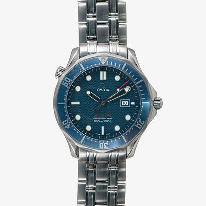 Omega Seamaster Diver 300M 2221.80.00 Quartz Blue Dial 41mm