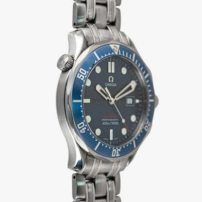 Omega Seamaster Diver 300M 2221.80.00 Quartz Blue Dial 41mm