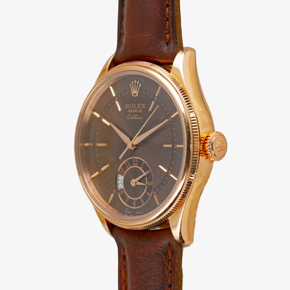 Rolex Cellini Dual Time 50525 Everose Gold 39mm