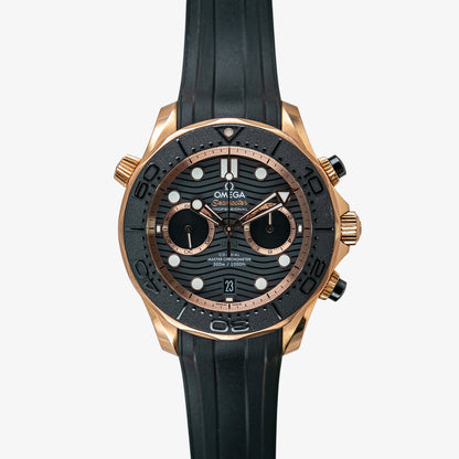 Omega Seamaster Diver 300M Chronograph Pink Gold 44mm