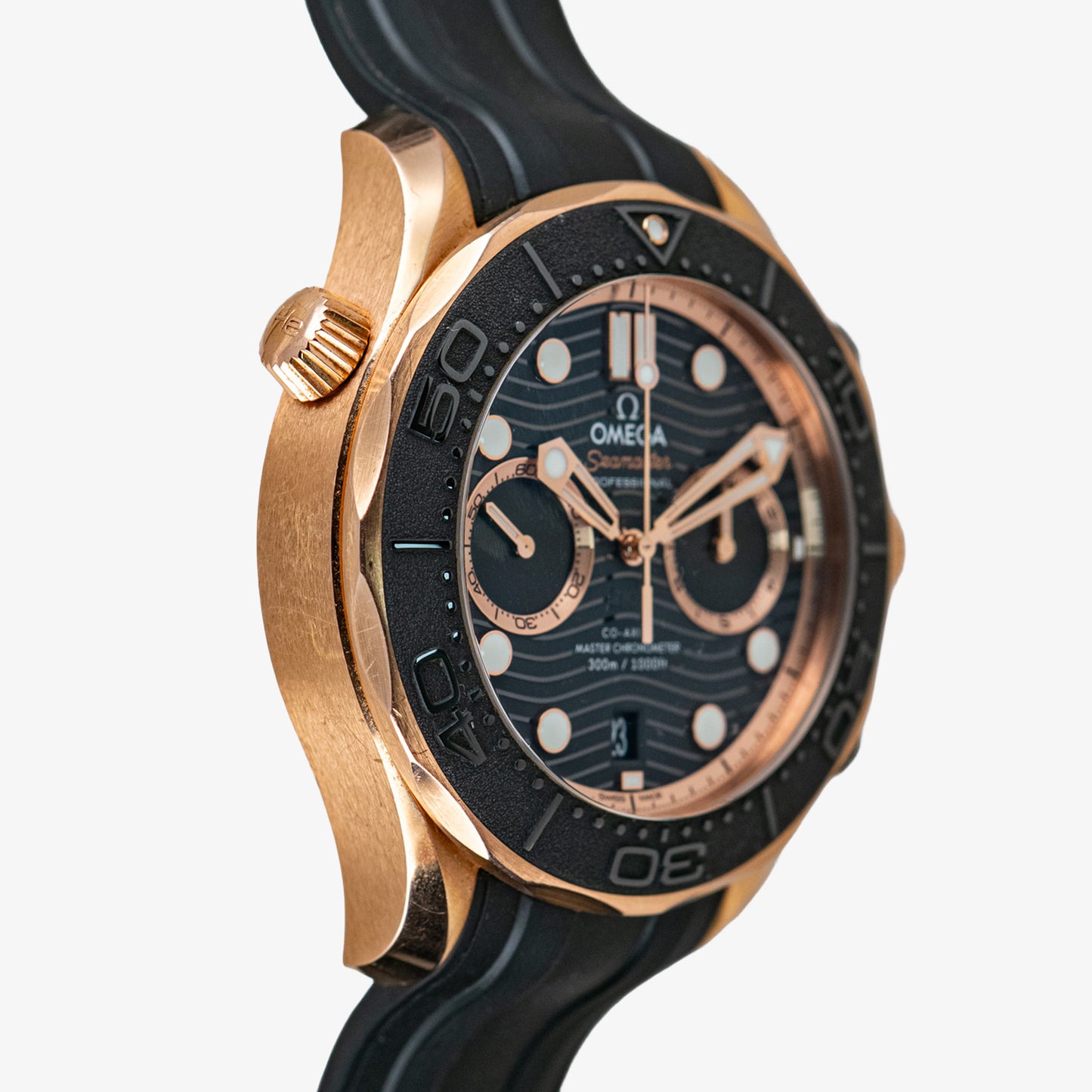 Omega Seamaster Diver 300M Chronograph Pink Gold 44mm