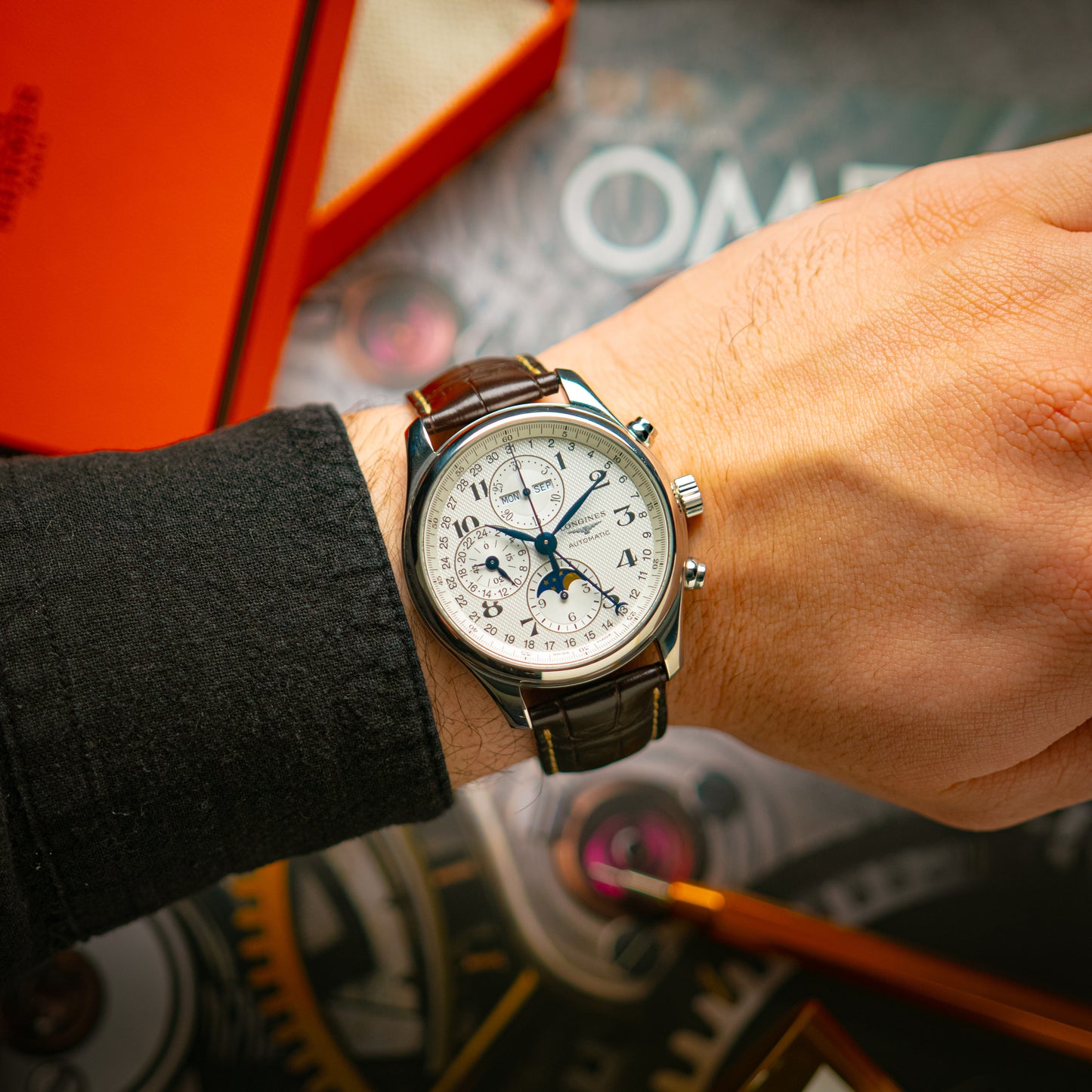 Longines Master Collection Moonphase Chronograph 42mm