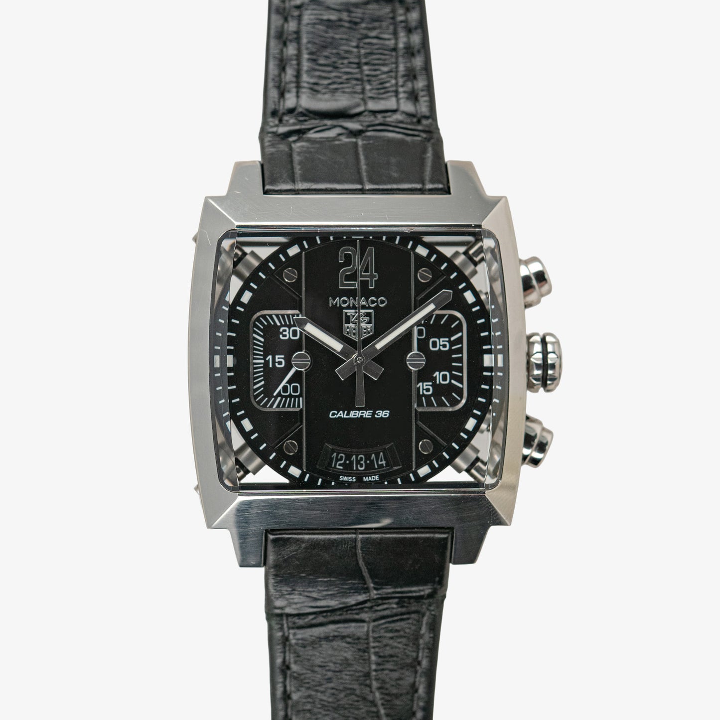 TAG Heuer Monaco Twenty Four Calibre 36 Black Dial 40.5mm