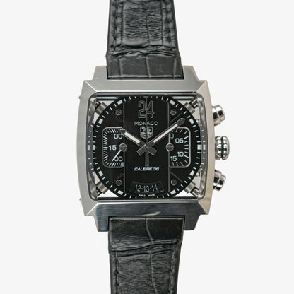 TAG Heuer Monaco Twenty Four Calibre 36 Black Dial 40.5mm